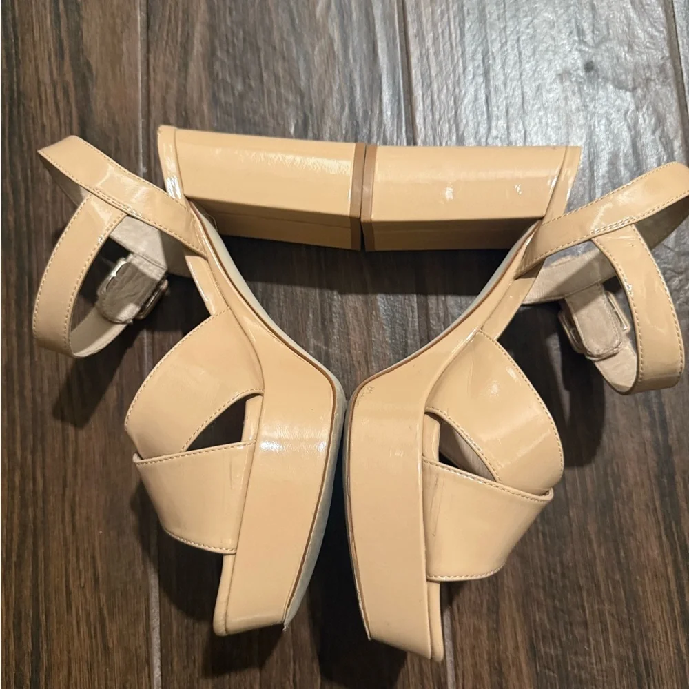 Jeffrey Campbell Cream Women's Sandals